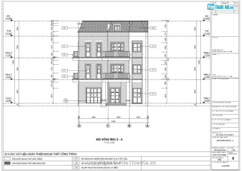 Mẫu biệt thự song lập,Thiết kế biệt thư 4 tầng,bản vẽ biệt thự song lập,cad biệt thự,biệt thự